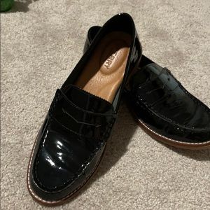 Sperry black patton loafers